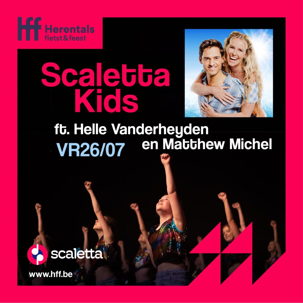 Scaletta Kids komt naar Herentals Fietst & Feest 2024